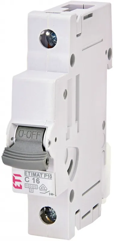 Автоматичний вимикач ETIMAT P10 1p C13  15kA 001901529