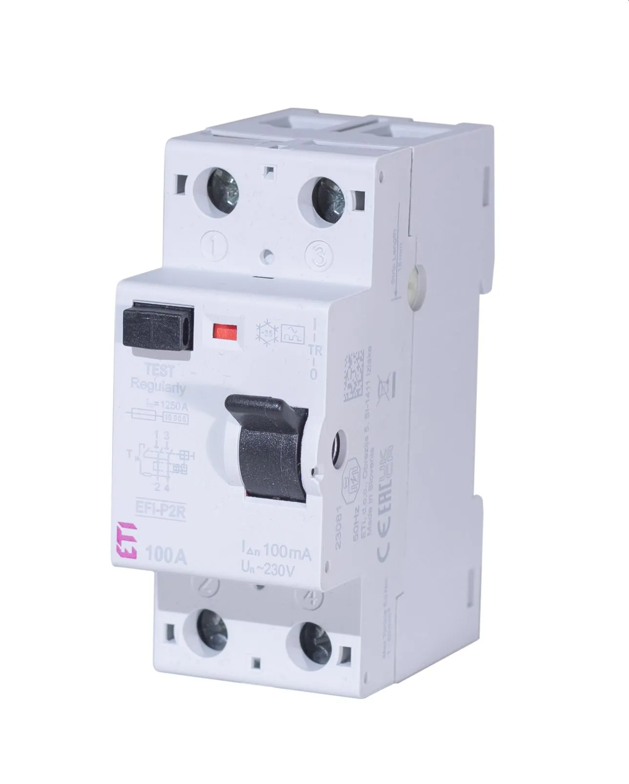 Диф. реле (ПЗВ) EFI-P2R A 125/0.03 002061466