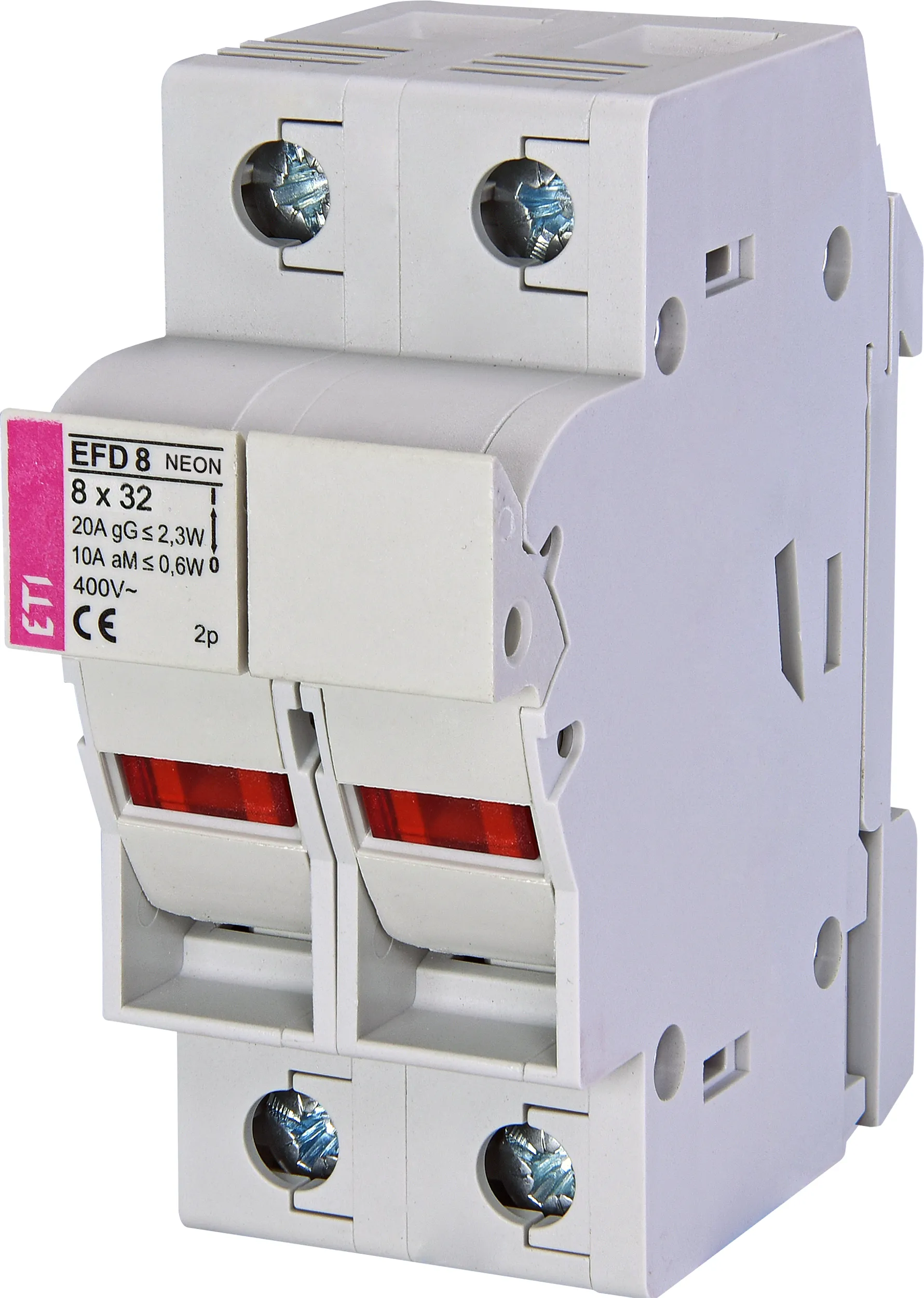 Роз'єднувач запобіжника *EFD 8 2p NEON AD 002520323