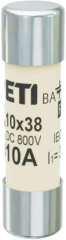 Запобіжник CH10x38 gBat 10A/800V DC 002626038