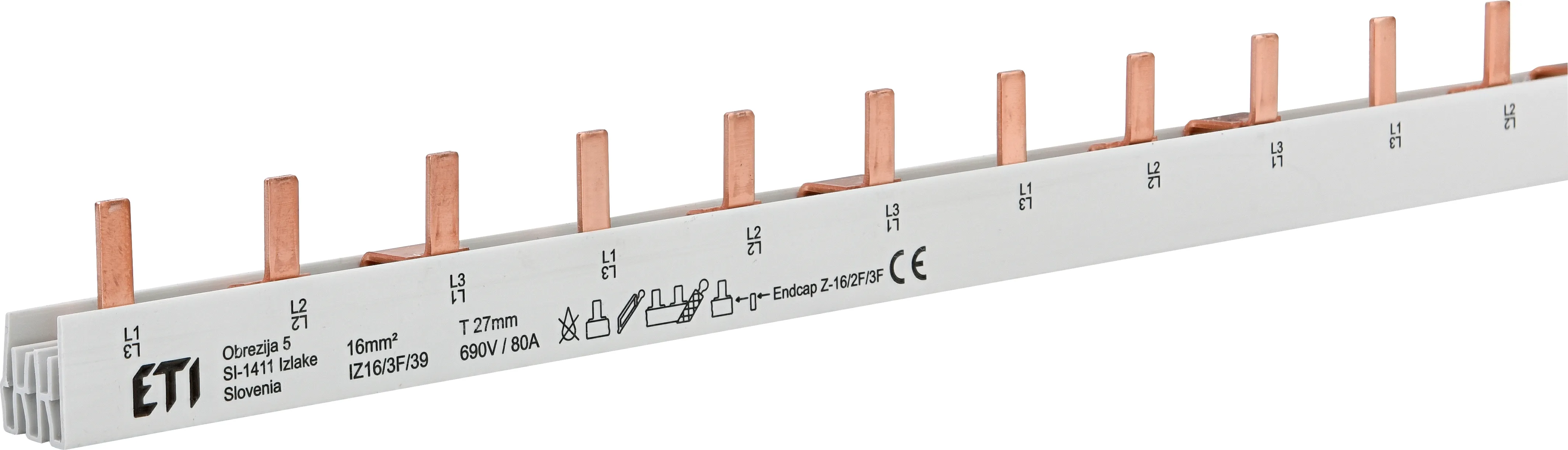 Шина електромонтажна IZS16/3F/39 002921254