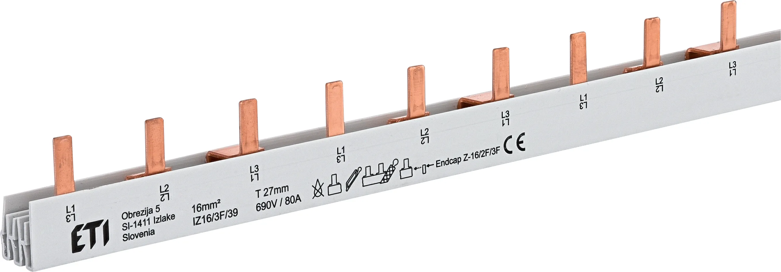 Шина електромонтажна IZS16/3F/30 002921264