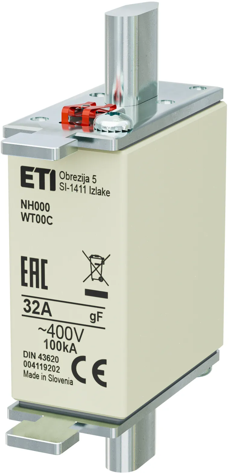 Запобіжник NH000 gF 32A/400V 004119202