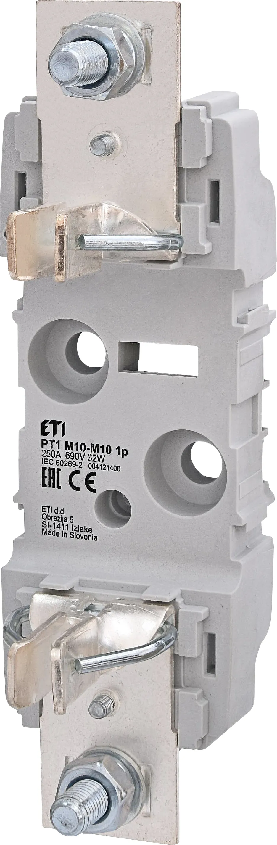 Тримач запобіжника PT 1 M10-M10 1p 004121400