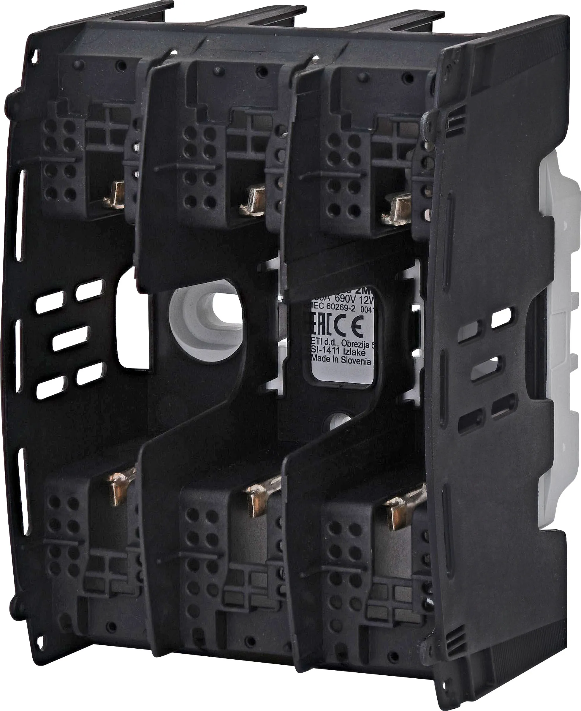 Тримач запобіжника PTI 00 2M6-2M6 3p 004131212