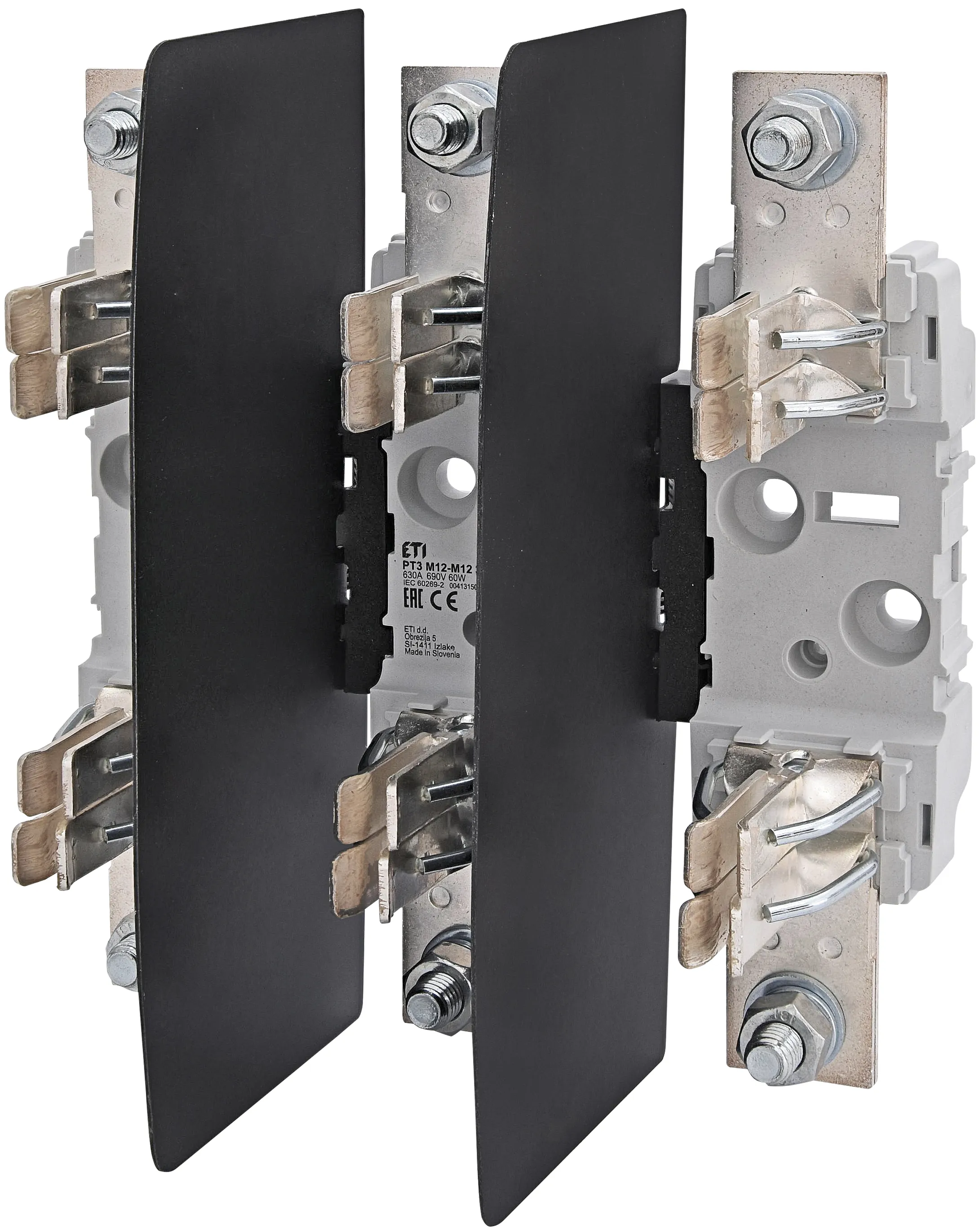 Тримач запобіжника PT 3 M12-M12 3p 004131500