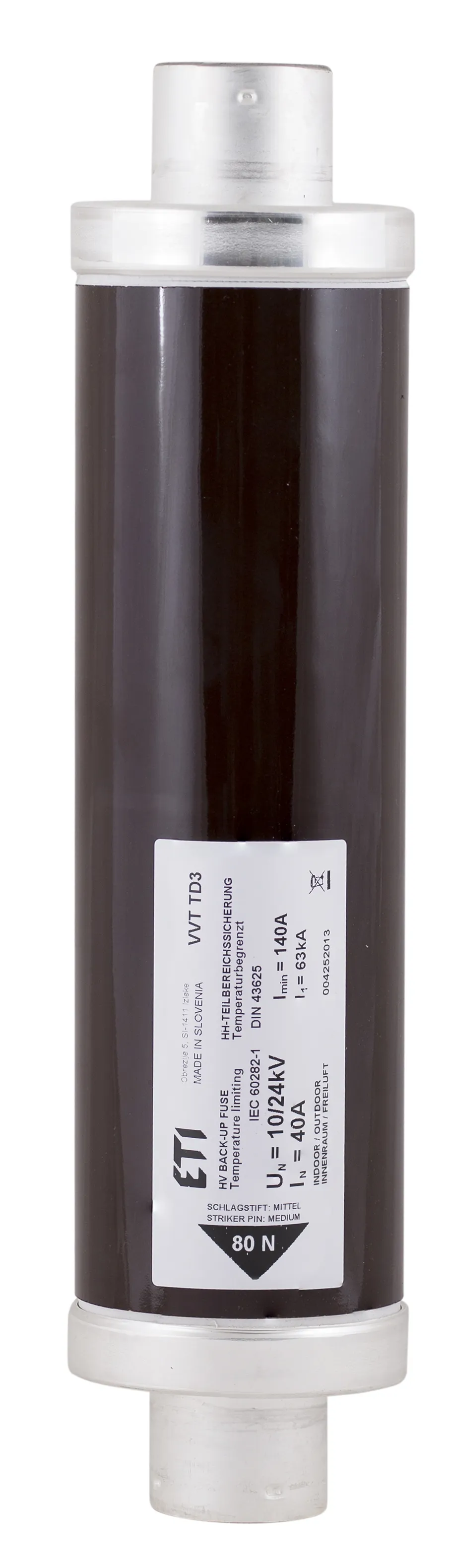 Запобіжник VVC3 24kV/2A 292 004250103