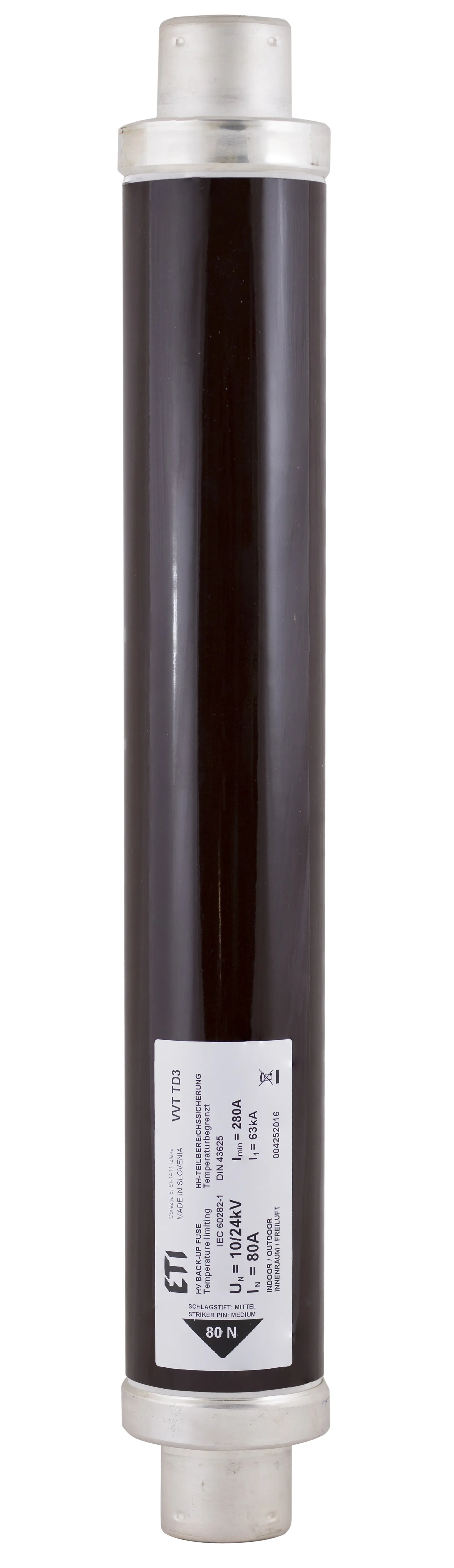 Запобіжник VVA3 24kV/2A 004251103