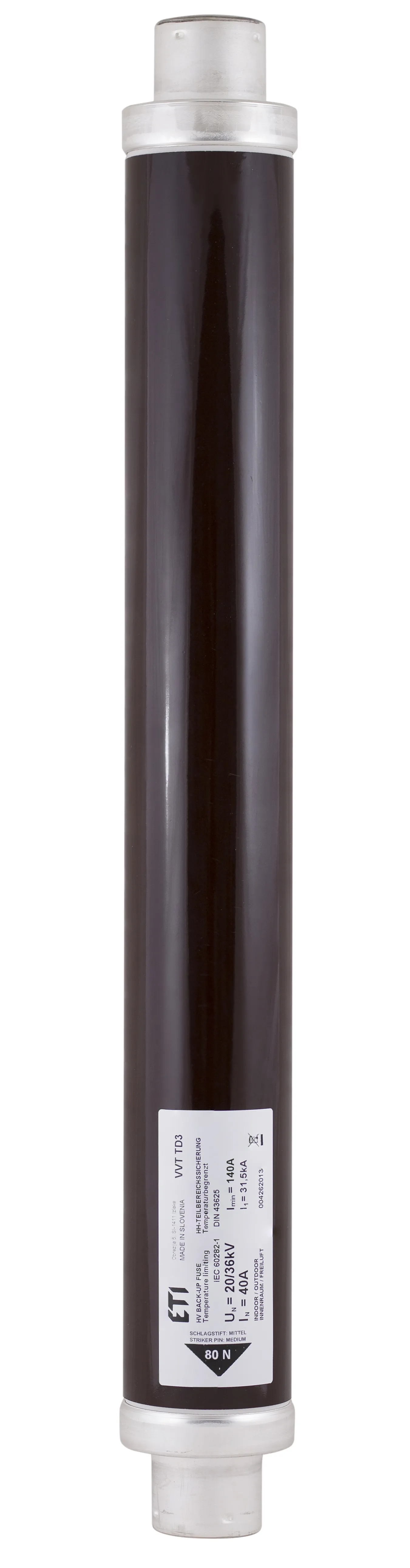 Запобіжник VVA3 36kV/1A 004261102