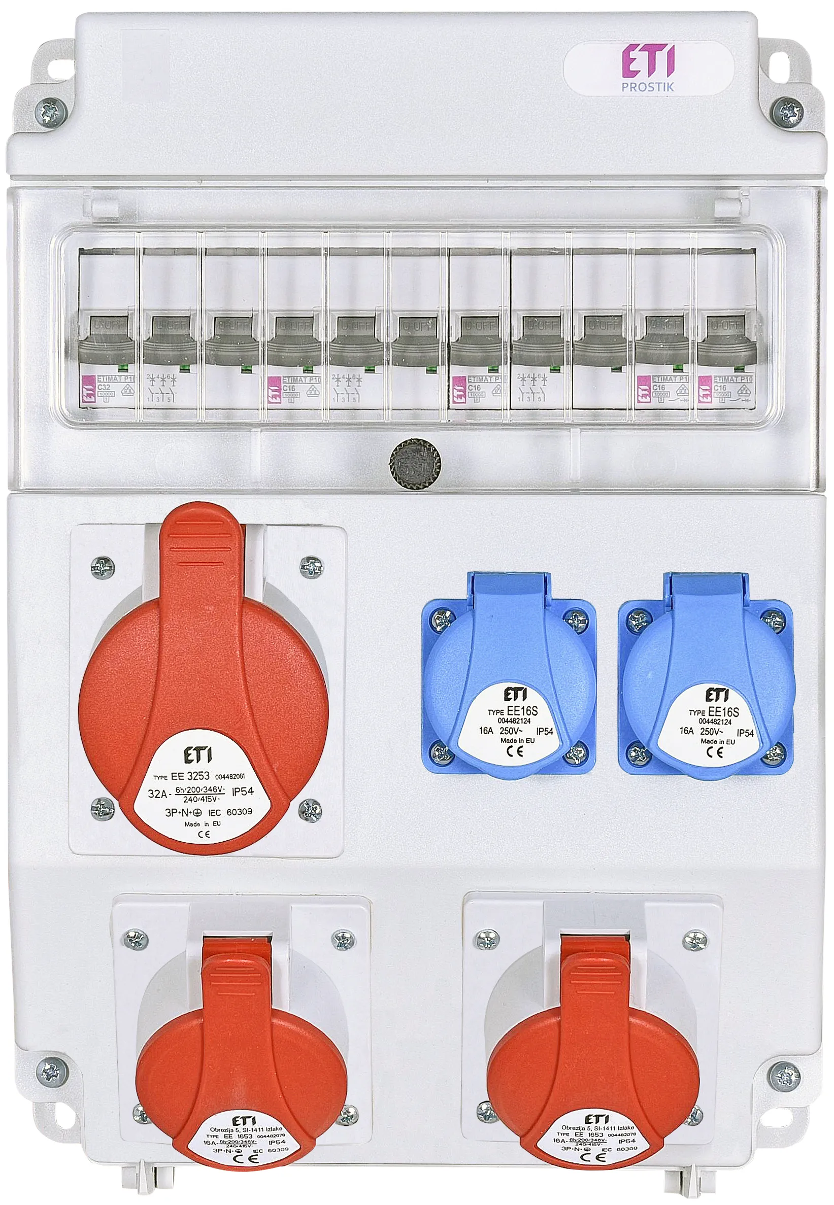 Силова розетка EDS11 2-2/3-5 16/32 004483306
