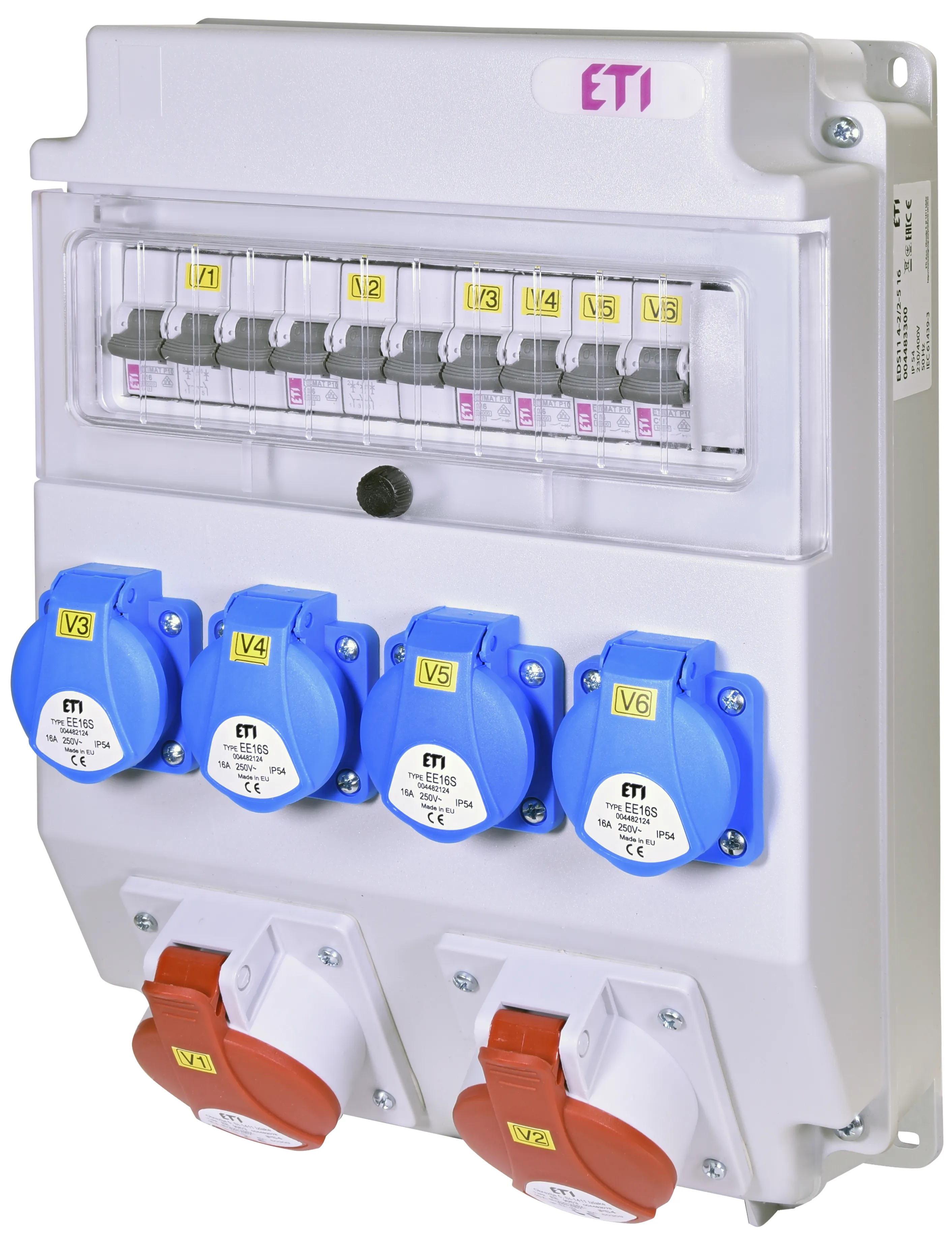 Розподільний щит укомплектований EDS11 RCD 4-2/2-5 16 004483309