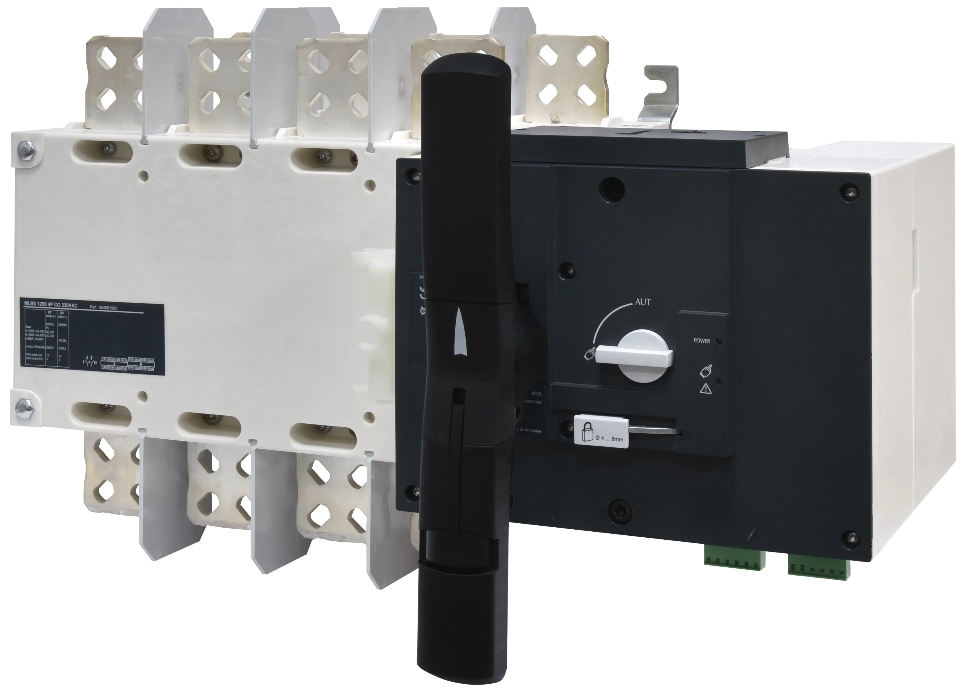Перемик. навант. з мотор-прив. MLBS 1250 4P CO 230VAC 004661983