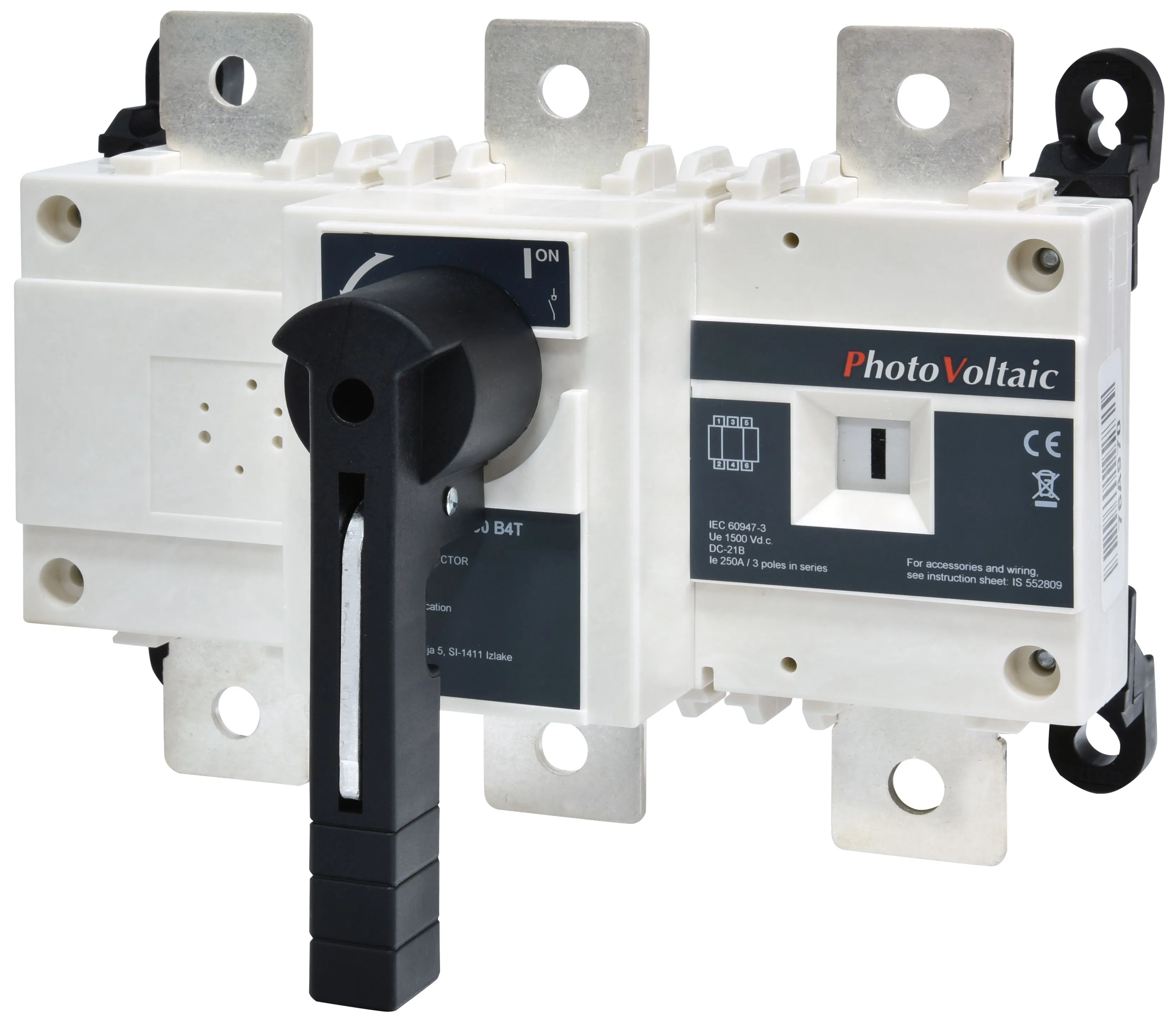 Вимикач навантаження для PV LBS 250 3P DC1500 B4T 004661992