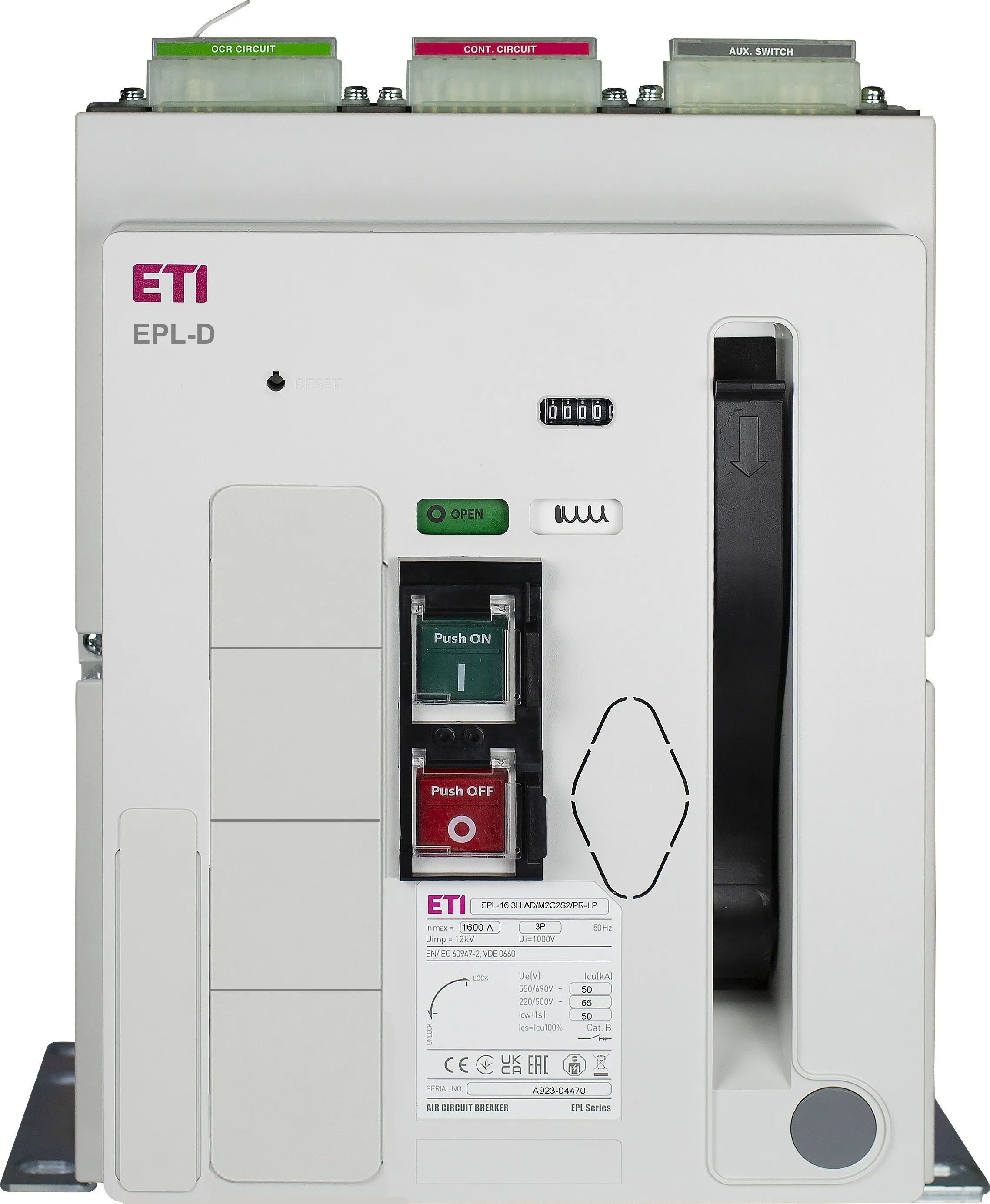 Вимикач навантаження EPL-D-06 3H AF/M2C2S2 004696616