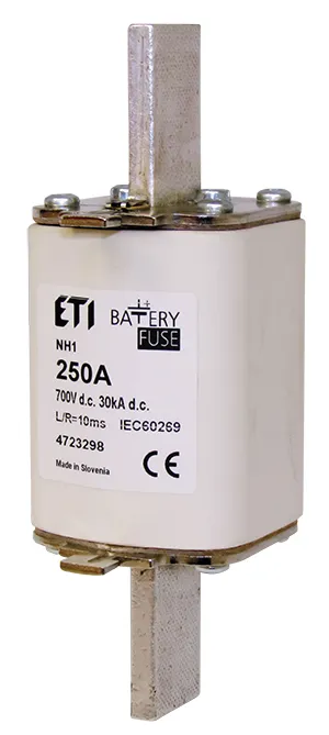 Запобіжник NHS1/110 gBat 40A/700V DC 004723299