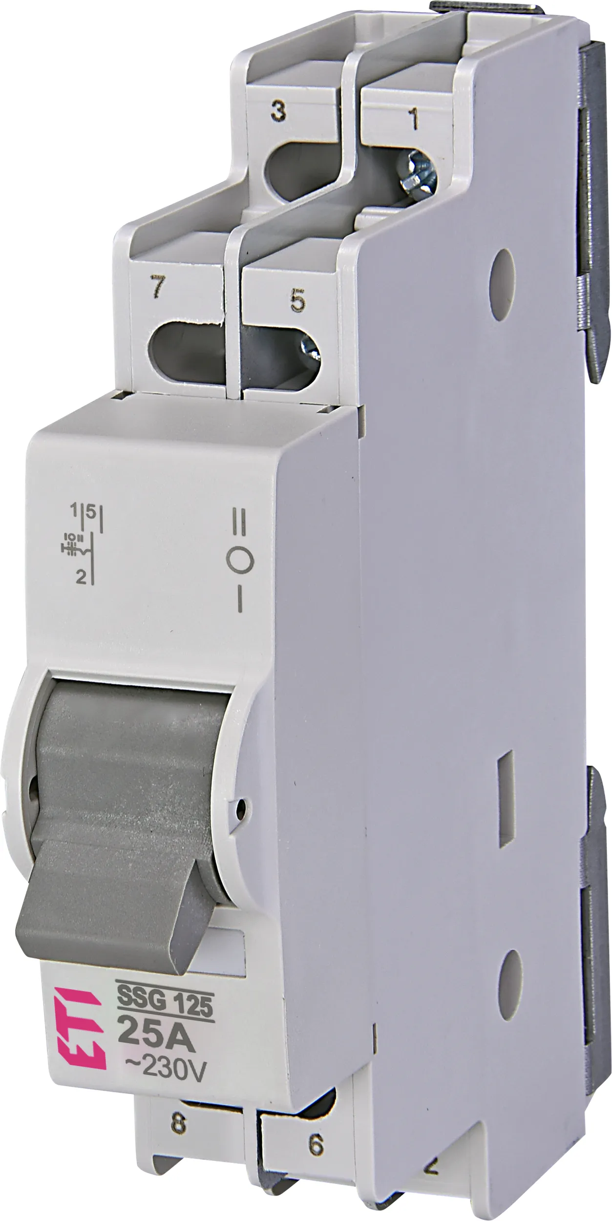 Трипозиційний перемикач *SSG 125 1pol 25A 760612103
