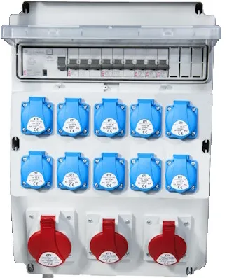 Розподільний щит укомплектований EDS16 RCD 10/3 16/32/63 B+C 001105354