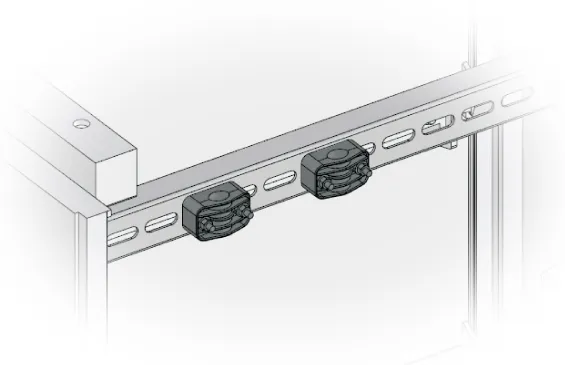 Кабельний фіксатор KVR-CH 120 001601652