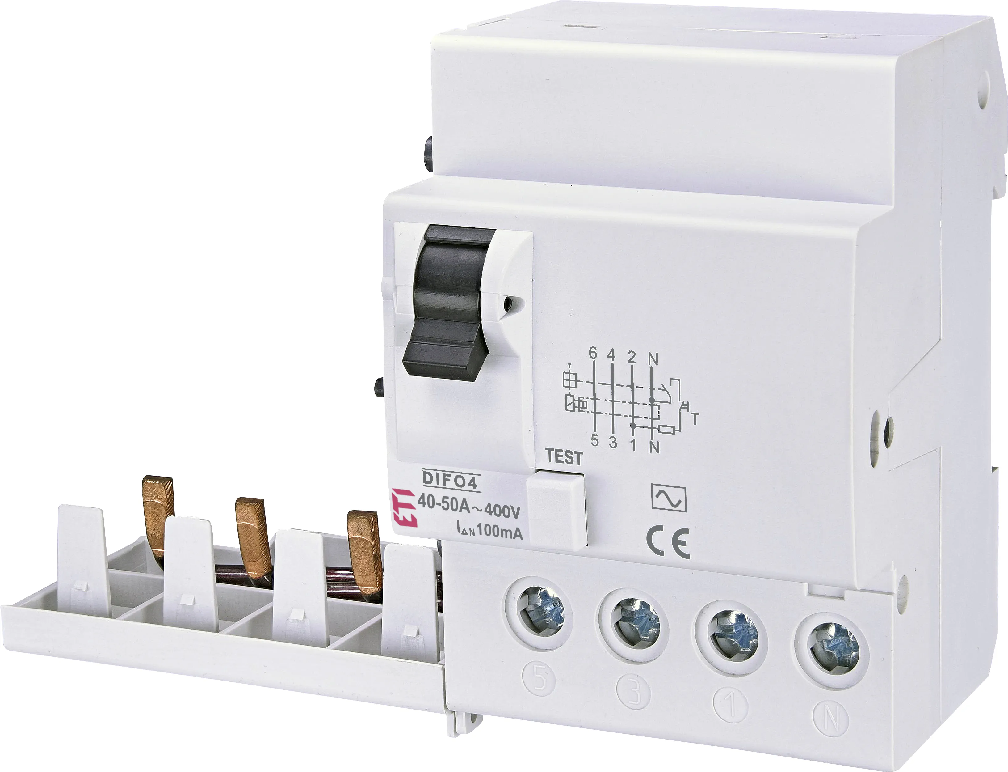 Диф. автом. вимикач (АВДС) *DIFO-4 AC 40-50/0.1 002058227