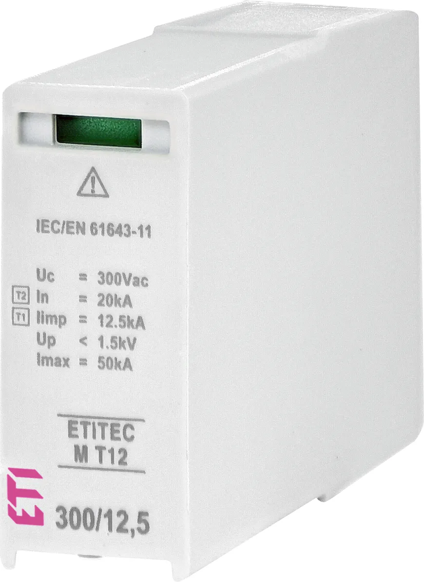 Обмежувач перенапруги MOD.ETITEC SM T12 300/12,5 002440552