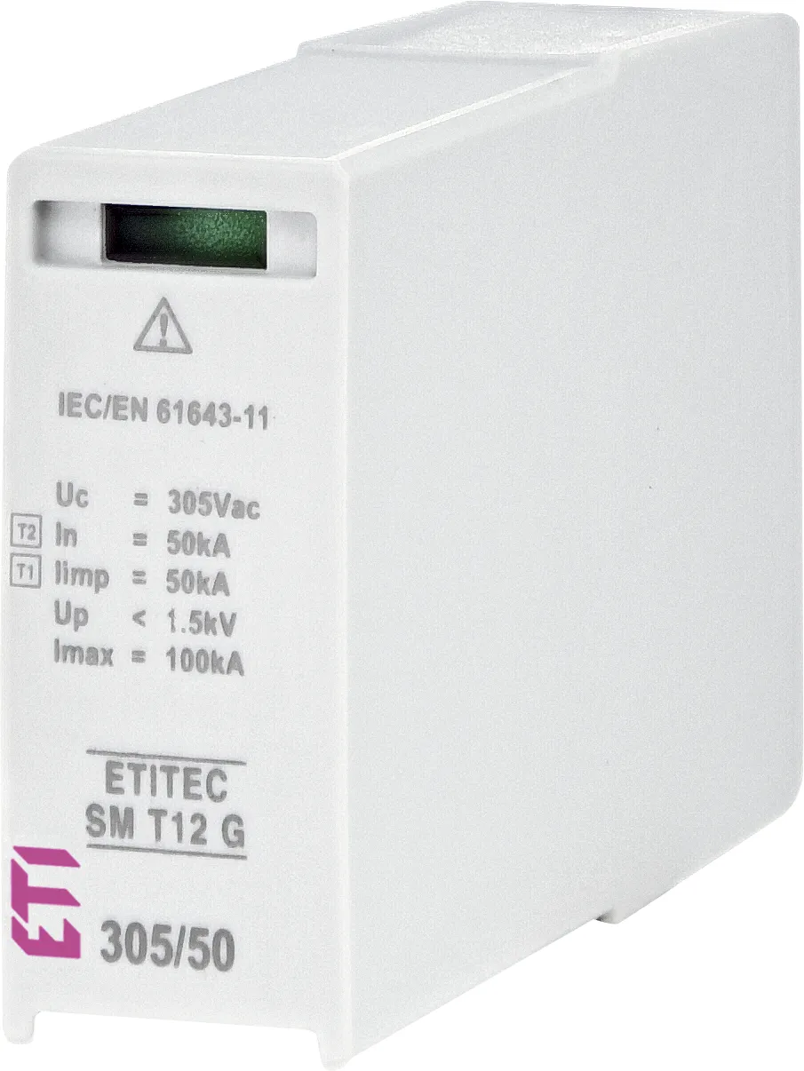 Обмежувач перенапруги MOD.ETITEC SM T12 305/50 G 002440553