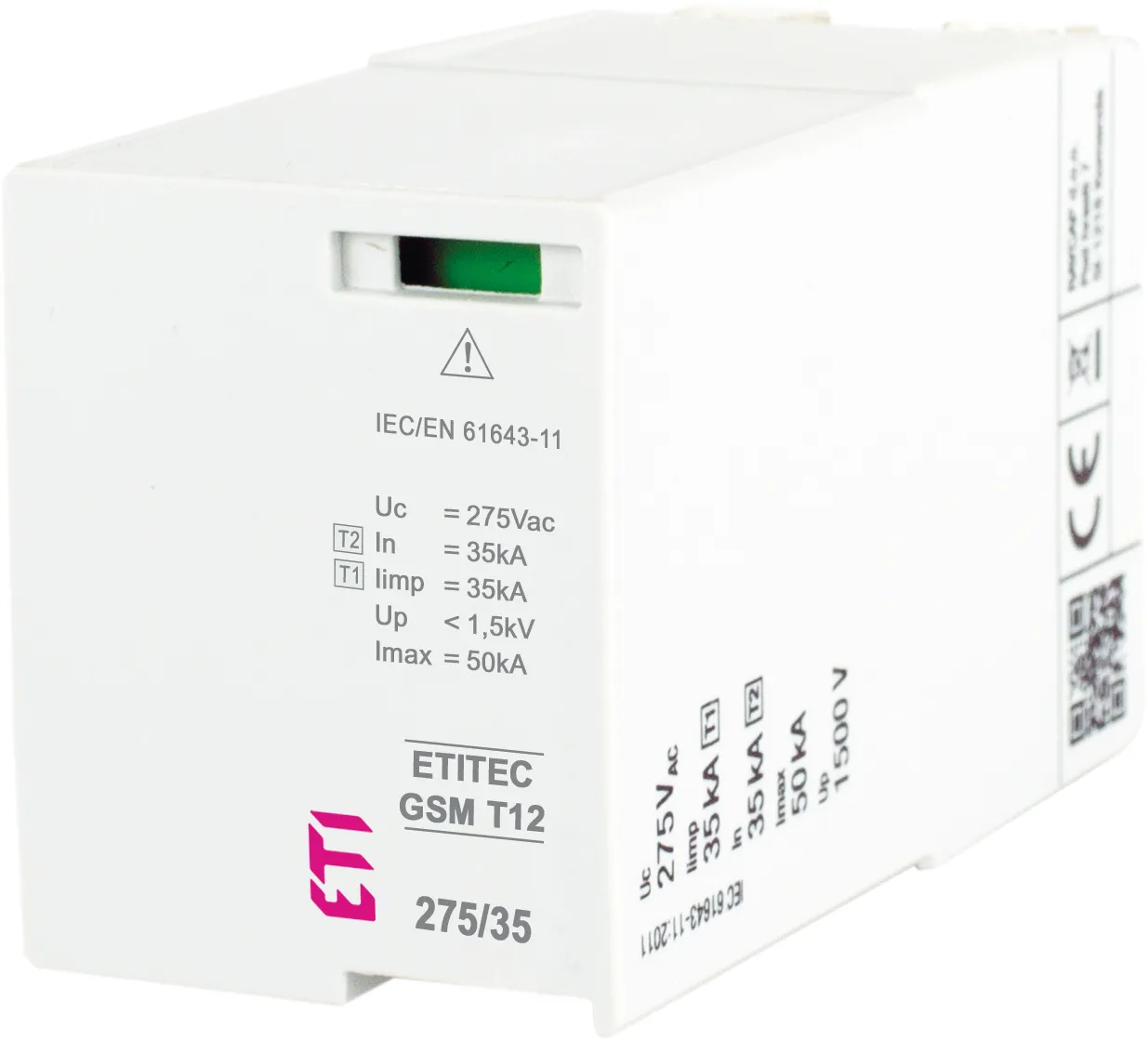 Обмежувач перенапруги MOD. GSM T12 275/35 002440718