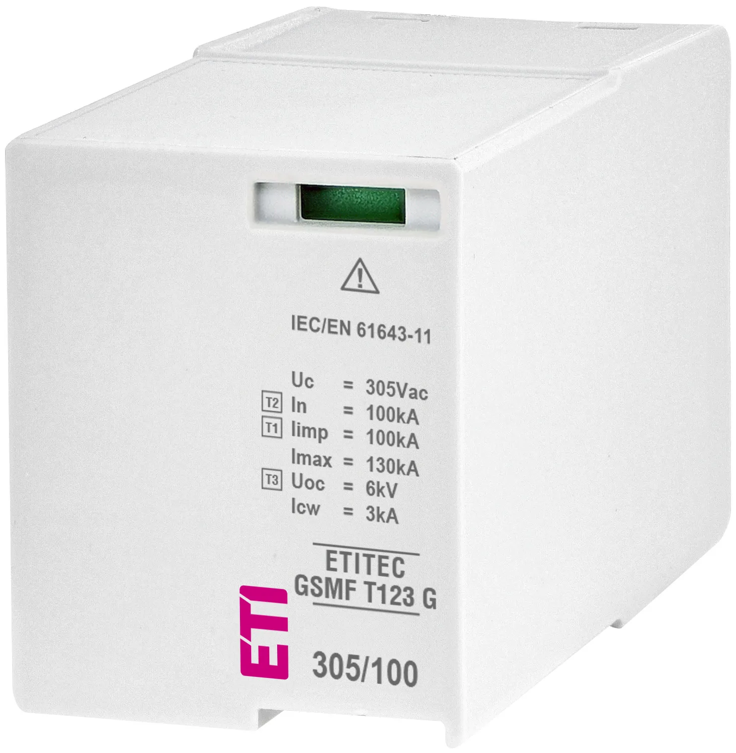 Обмежувач перенапруги MOD. GSMF T123 275/25 G 002440785