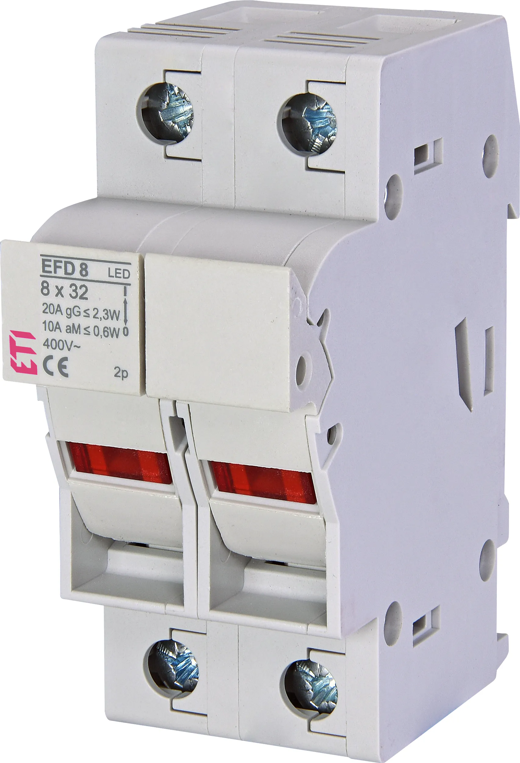 Роз'єднувач запобіжника EFD 8 2p LED 002520013