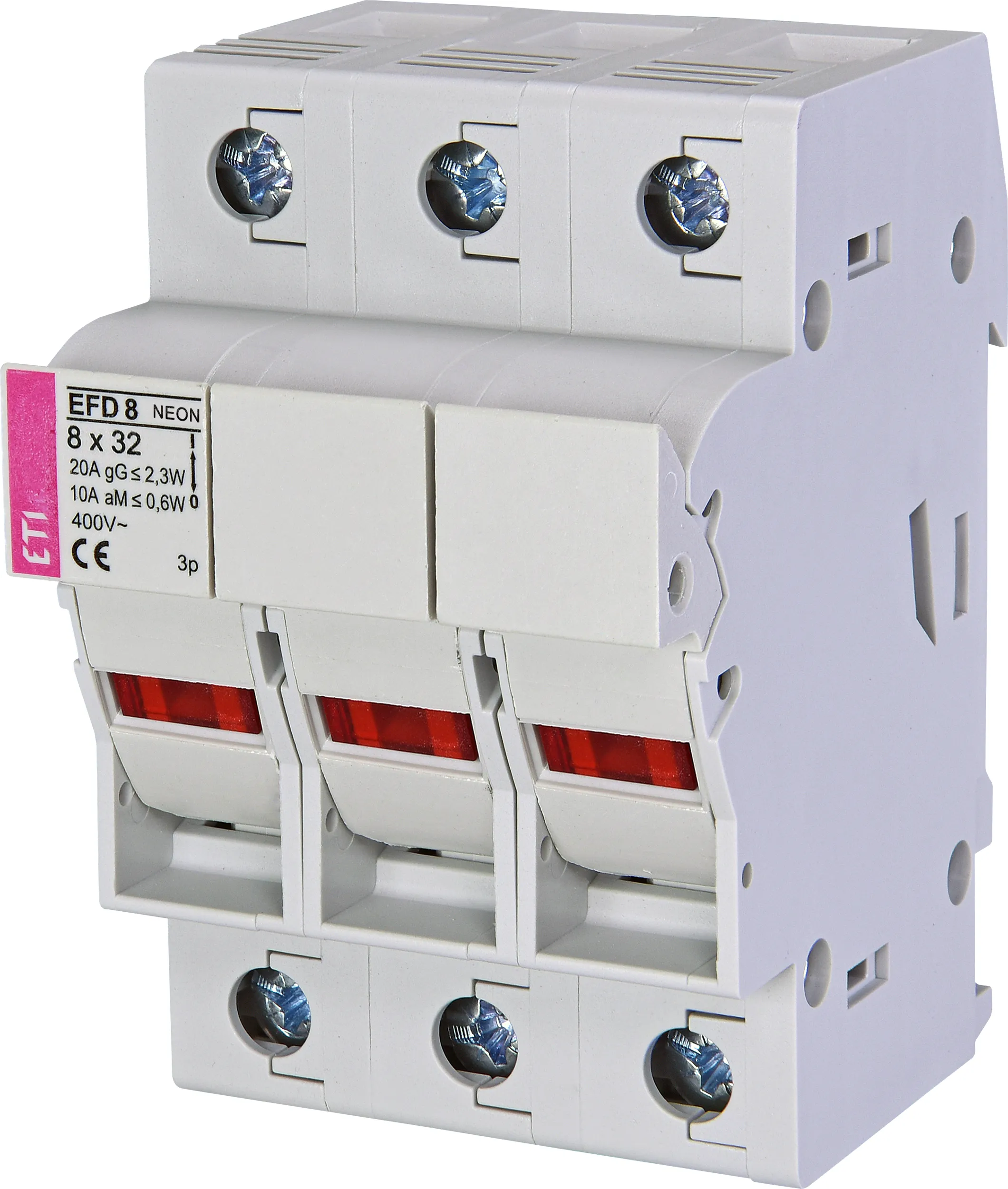 Роз'єднувач запобіжника *EFD 8 3p NEON 002520024