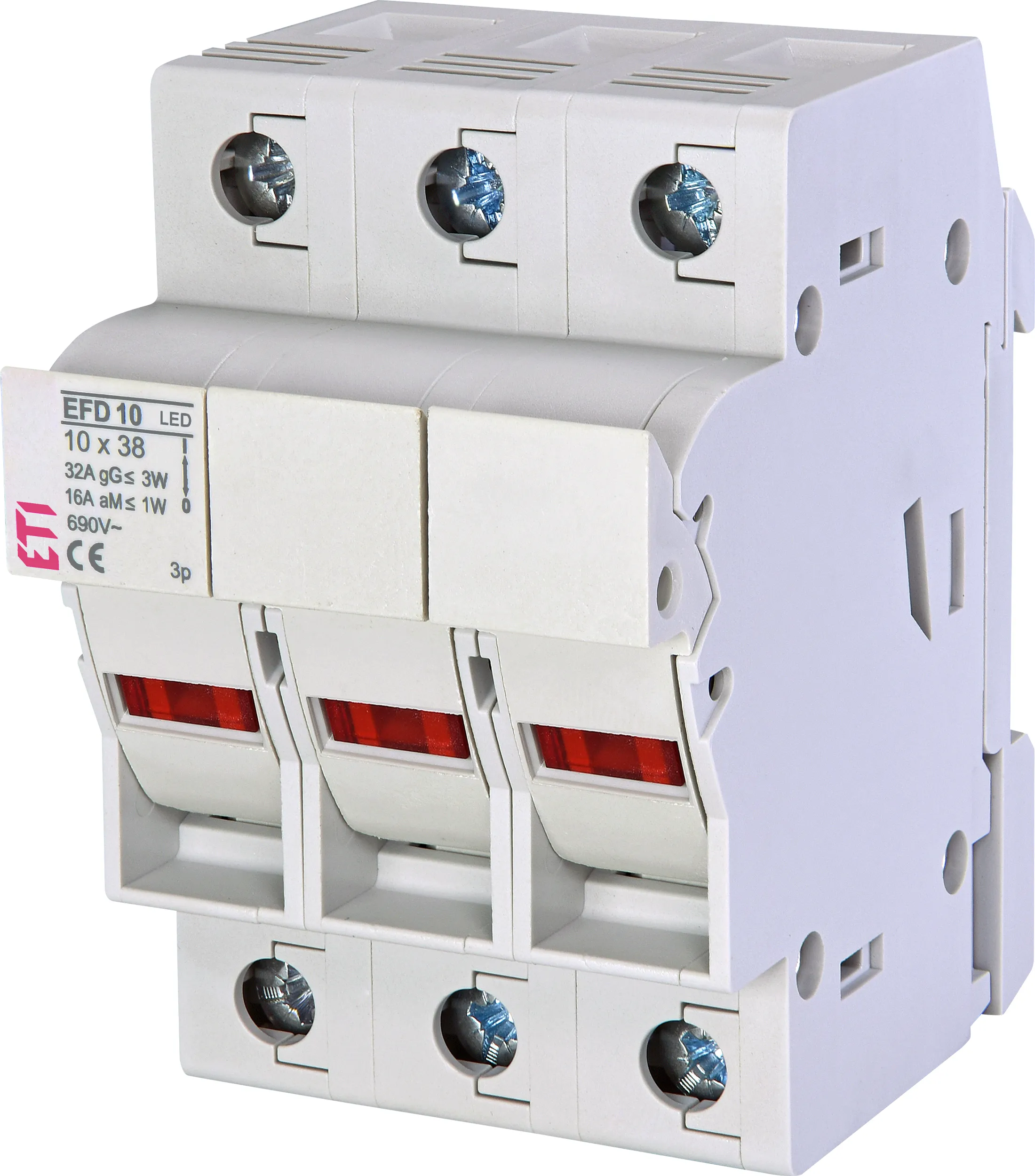 Роз'єднувач запобіжника EFD 10 3p LED AD 002540314