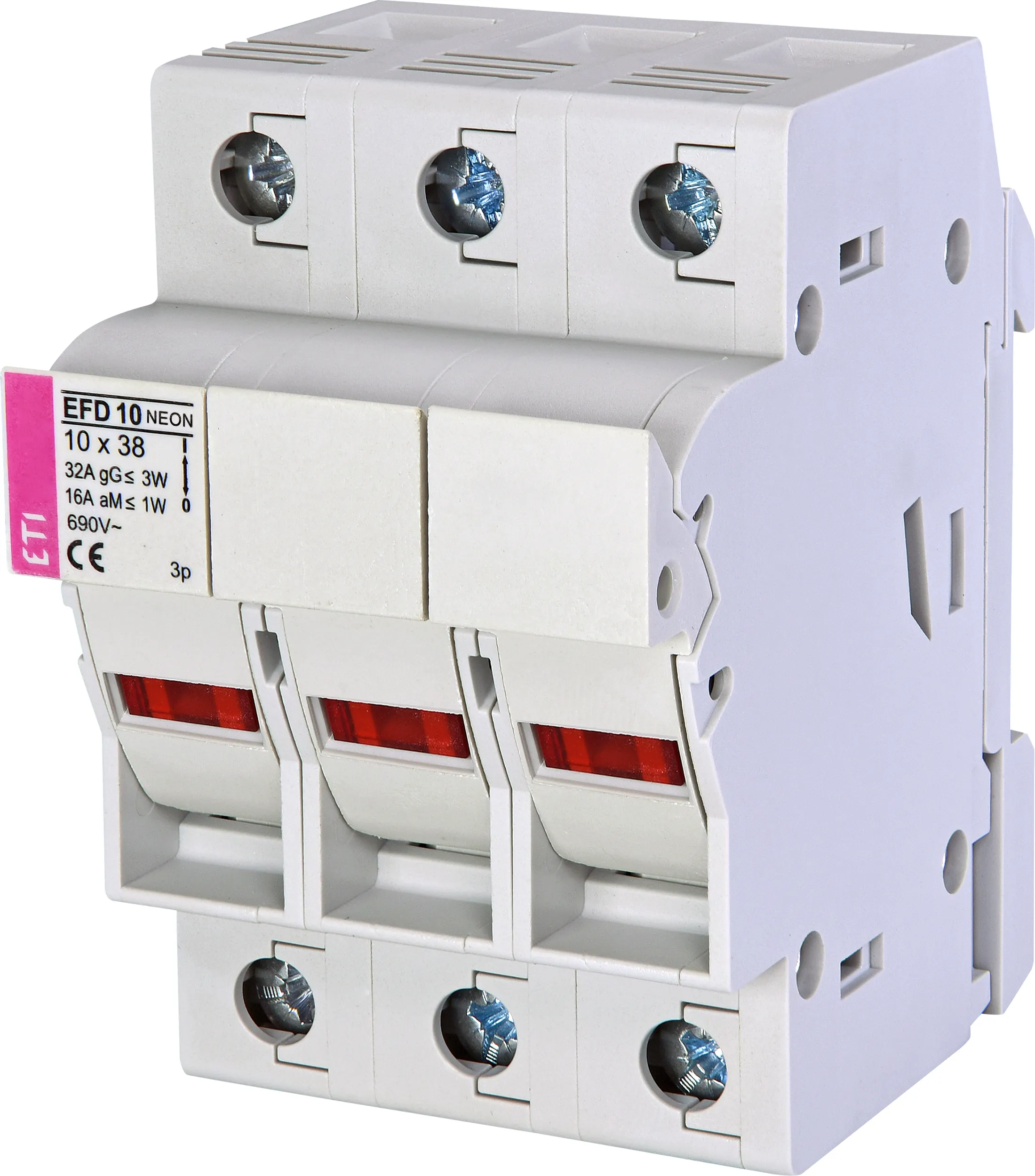 Роз'єднувач запобіжника *EFD 10 3p NEON AD 002540324