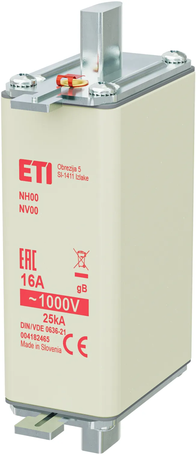 Запобіжник NH00/78 gB 16A/1000V 004182465