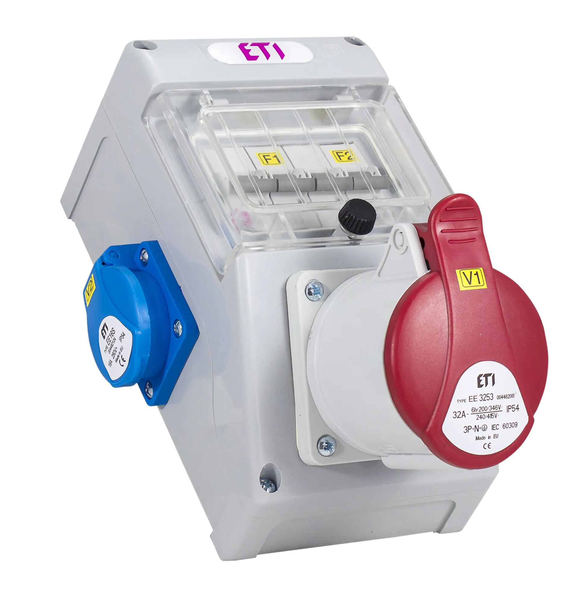 Силова розетка EDS4m 2-2/1-5 32 004483111