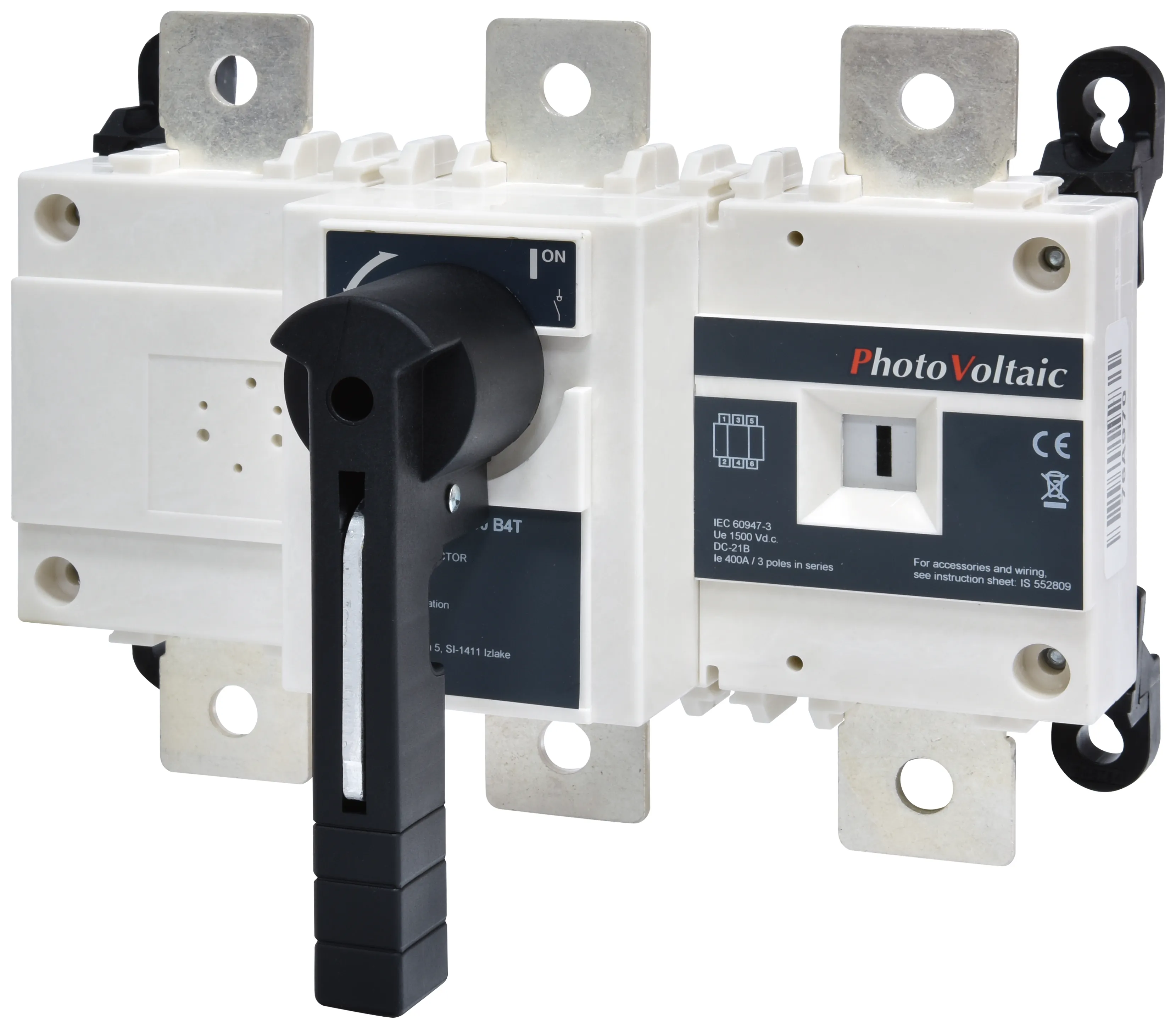 Вимикач навантаження для PV LBS 400 3P DC1500 B4T 004661993