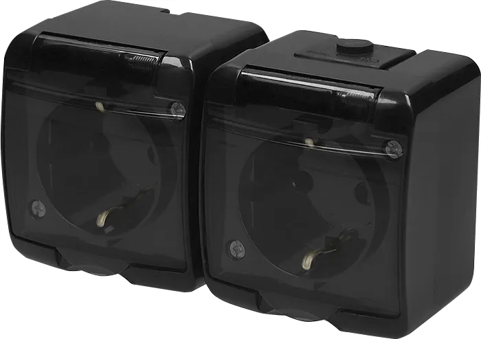 Розетка RHE-2sd-BL 004668091