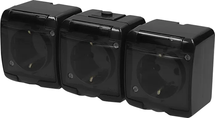 Розетка RHE-3sd-BL 004668092