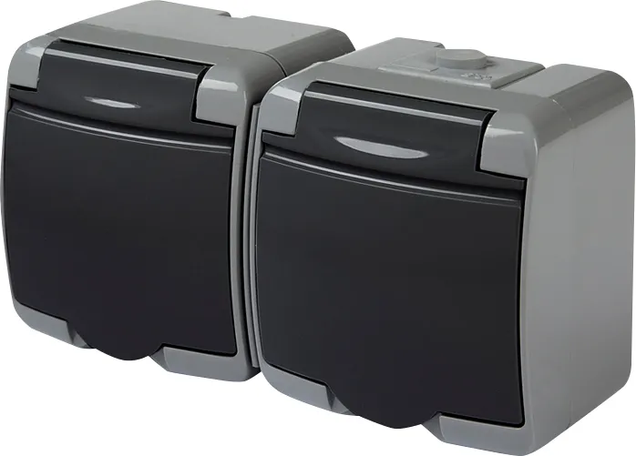 Розетка RHE-2s-SRG 004668107