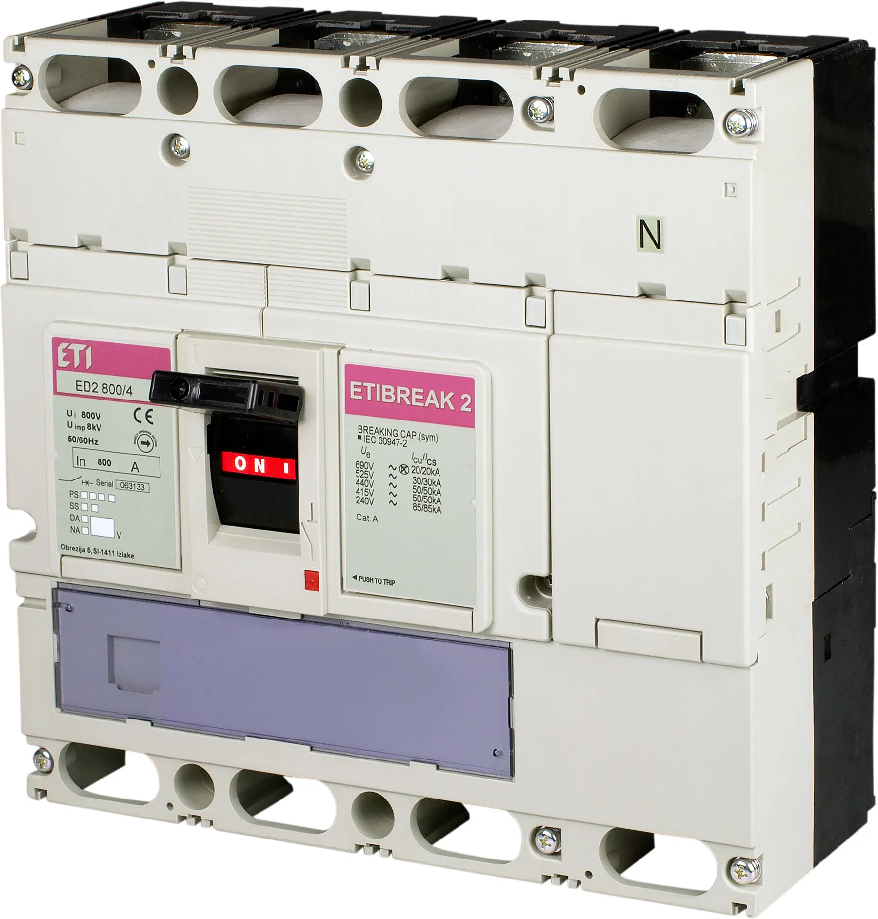 Вимикач навантаження ED2 800/4 004672380