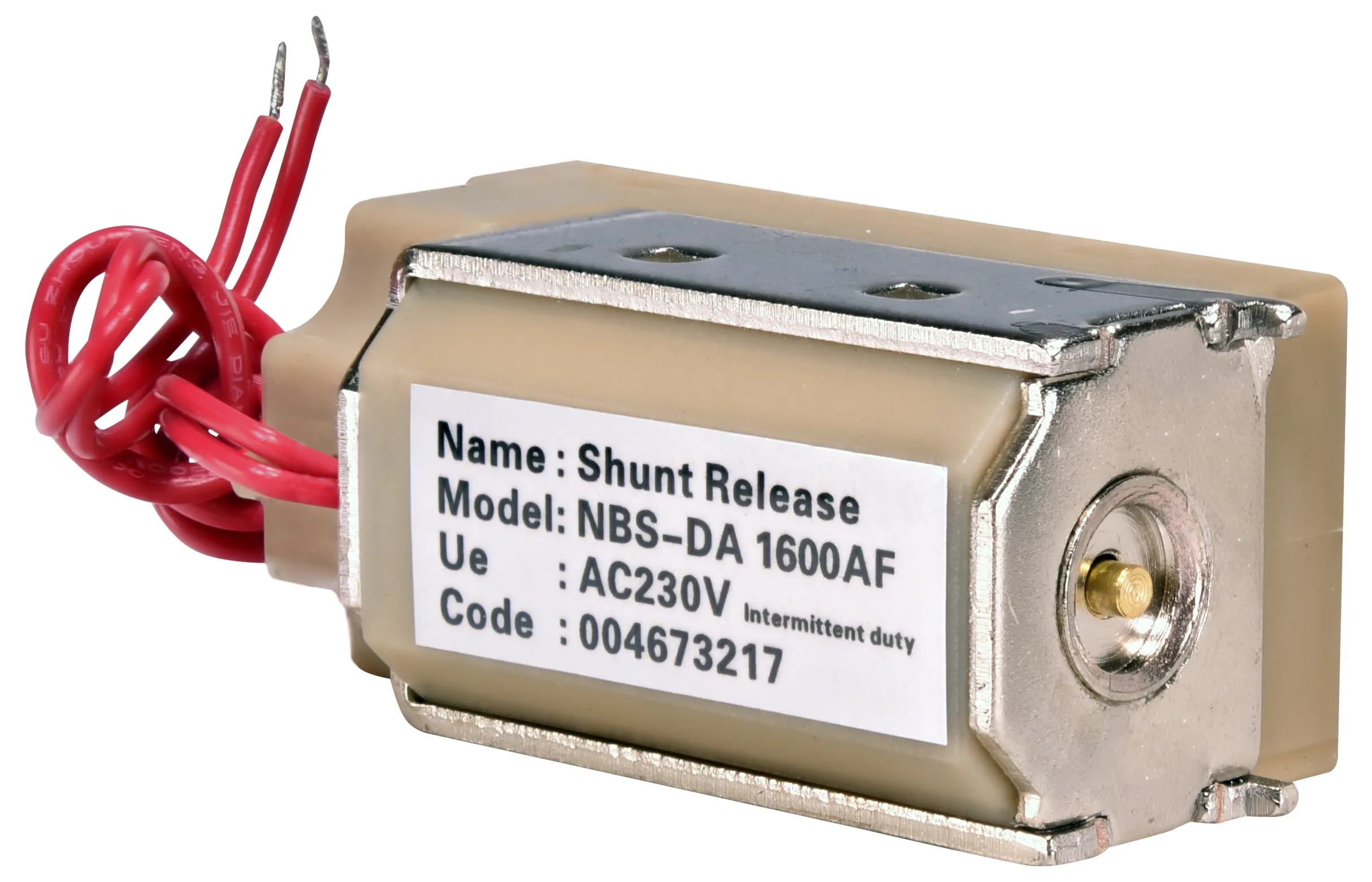 Незалежний розчіплювач NBS-DA 1600AF AC220/230V 004673217